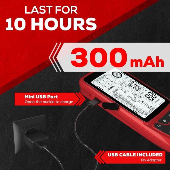 Tens Unit Muscle Stimulator Machine: Rechargeable Tens Machine for Pain Relief - Picture 4 of 7